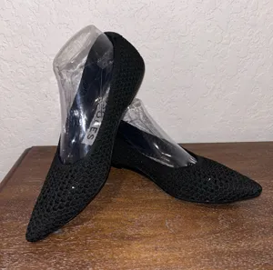 AEROSOLES Point Knit Danielle Ballet Flat Shoes Size 8.5 thumbnail 1
