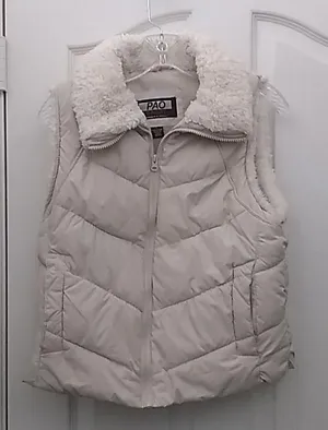 FINAL MARKDOWN Pao sport quilted vest large thumbnail 1