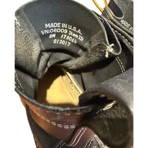 LL Bean Leather Duck Boots Blue Women’s Size 8 M Made in Maine USA thumbnail 6