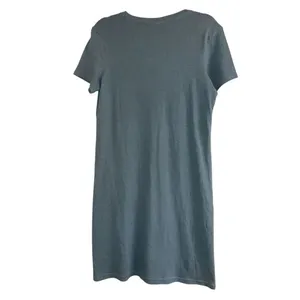 ✨PACT Blue Organic Cotton T-shirt Sz Small Dress✨ thumbnail 3