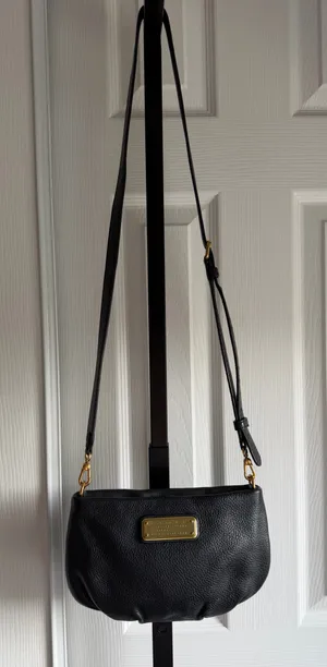 Marc by Marc Jacobs Black Leather Crossbody Bag thumbnail 10