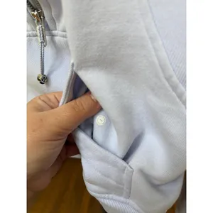 Lululemon Scuba Oversized Funnel-Neck Half Zip blue XS-S thumbnail 5
