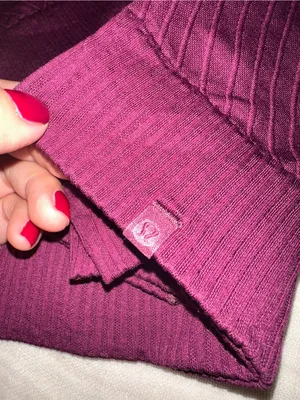 Lululemon Ribbed Rest Less Pullover Long Sleeve size 6 thumbnail 4