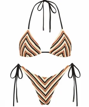 Triangl Swimwear Vinca Sapho Terry Toweling Bikini thumbnail 1