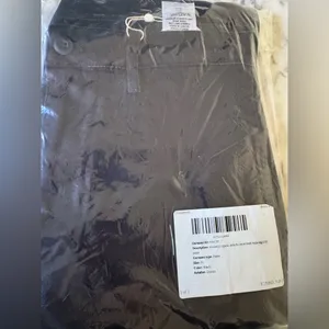 NWT Quince Organic Stretch Cotton Twill Wide-Leg Crop Pants, Size 31" thumbnail 9