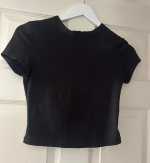 Black shein baby tee thumbnail 1
