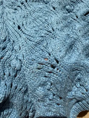 Spell blue knit bonfire organic cotton shorts thumbnail 16