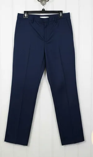 Elie Tahari Blue Trousers Women's 30" Waist Approx 6-8 Classic Dress Pants thumbnail 1