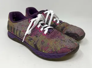 NoBull Project Women's Size 7.5 Sam Dancer‎ Art Work Trainer Lace Up Sneakers thumbnail 1
