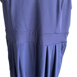 HALARA Jumpsuit XL Petite Breezeful Pocket Wide Leg Quick Dry Navy Blue thumbnail 5