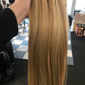 Human hair 18 inch 9 pcs Clipin hair extensions thumbnail 3