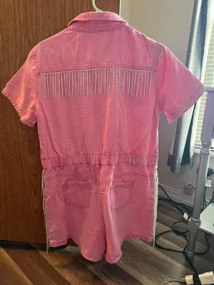 Wild Junkie Pink Romper thumbnail 2