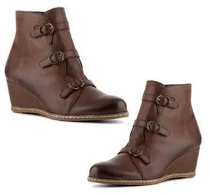 Franco Sarto brown ankle booties  thumbnail 3