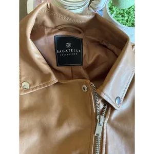Bagatelle Brown Faux Leather Jacket X Large thumbnail 3
