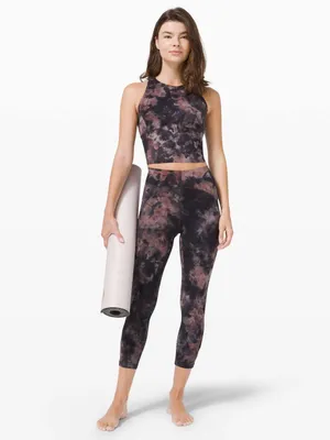 LULULEMON Unlimit High Rise Crop 23” Leggings Size 10 thumbnail 5