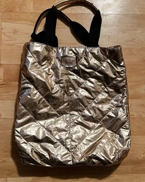 Victoria’s Secret Rose Gold Tote Bag thumbnail 1