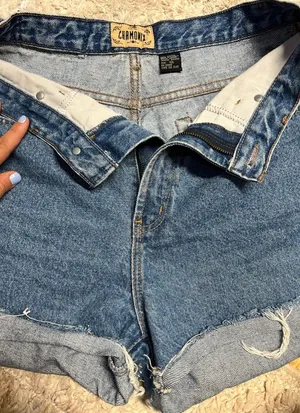 Chamonix denim shorts made in Canada size 12 thumbnail 1
