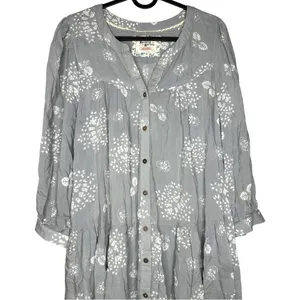 Holding Horses Pavin Ruffle Tiered Button-Down Tunic Top thumbnail 3