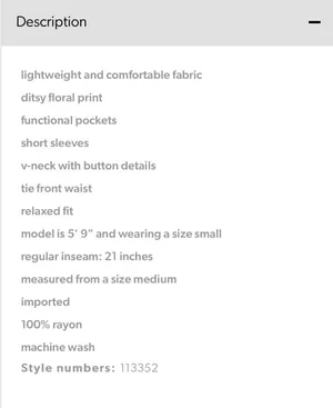 Ditsy Floral Button Down Jumpsuit thumbnail 3