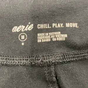 Aerie Black Athletic Leggings Size Medium thumbnail 8