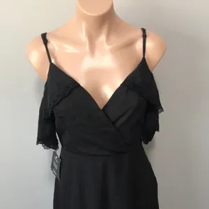Lulu’s Theory of Love Black Off Shoulder Dress thumbnail 6