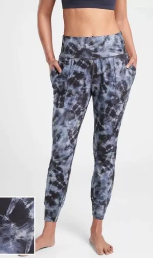Athleta Salutation Printed Jogger Pant Women Size Small #657681 thumbnail 1