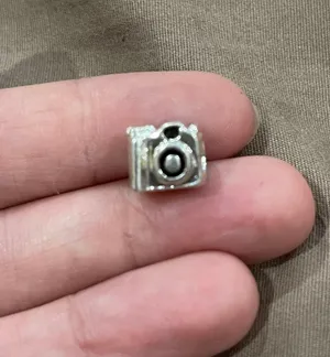 Bead loose will fit Pandora bracelet camera photography hobby 925 new thumbnail 1