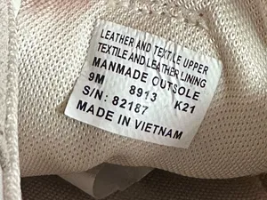 Tory Burch Hank White and Beige Suede Retro Runner Sneaker thumbnail 10