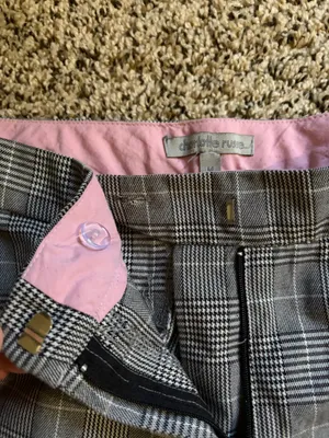 Charlotte Russe Plaid Trousers thumbnail 2
