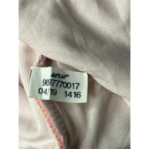 Aerie‎ Women Striped One Piece Swimsuit Multi Color V-Neck Strappy Back Medium thumbnail 10