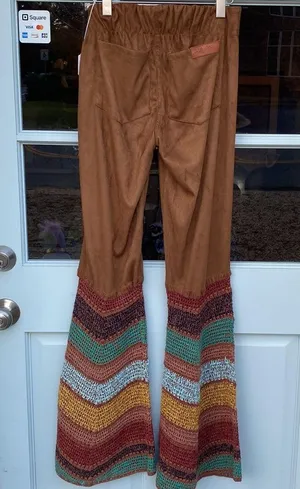 Judith March Boho wide legs pants size large thumbnail 6