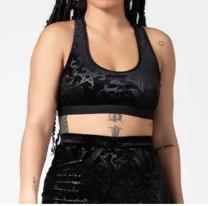KILLSTAR Mortalia Black Bralett Size S thumbnail 1