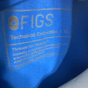 FIGS Royal Blue Scrub Top – Premium Medical Uniform with V-Neck. thumbnail 2