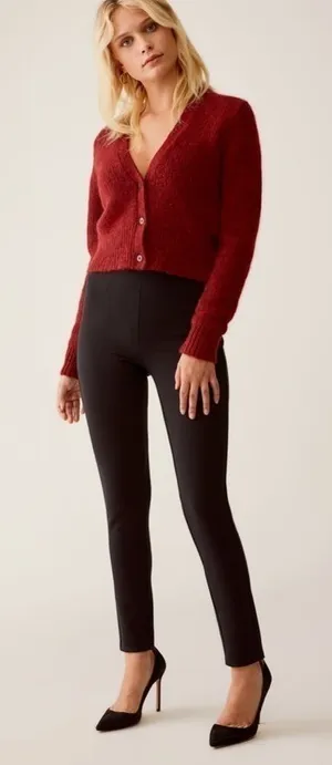 Talula Tailored Ponte Leggings‎ in Black Size 2 thumbnail 1