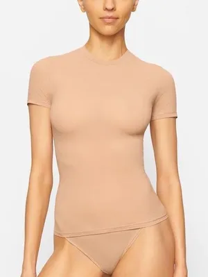SKIMS Nude Fits Everybody Short Sleeve T-Shirt thumbnail 1