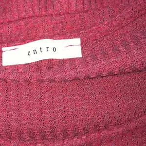 Entro size medium burgundy boho top thumbnail 4