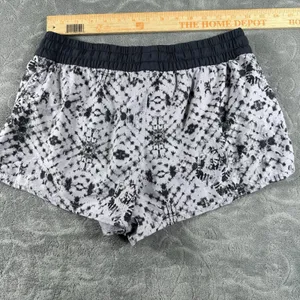 Vuori Clementine Shorts Gray Shibori Print Small Running Athletic Gym 2.5" Lined thumbnail 7