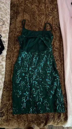 Green Sparkle Midnight Doll Dress thumbnail 3