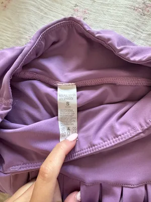 Purple Tennis Skirt Pleated thumbnail 4