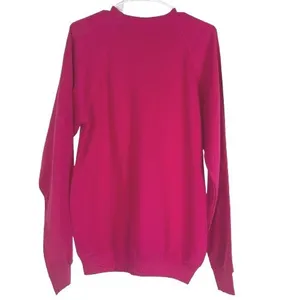 Vintage 80s Hanes Lake Tahoe Goose‎ Graphic Sweatshirt Pink Made in USA Large thumbnail 3