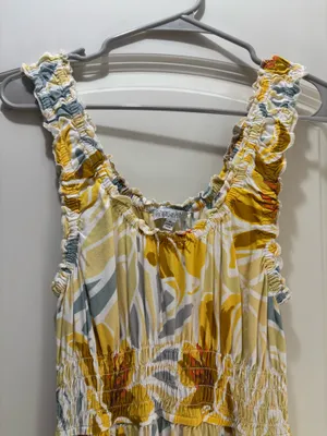 Floral dress Yellow Size M thumbnail 2