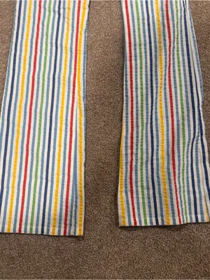 LOUDMOUTH Multicolor Stripe Golf‎ Pants Blue Size 0 thumbnail 2