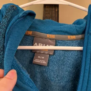 Ariat Blue Zip Up Sweater thumbnail 4