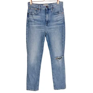 Madewell‎ Women's High-Rise Slim Boyjean Summit Wash Size 26 Denim Casual thumbnail 5