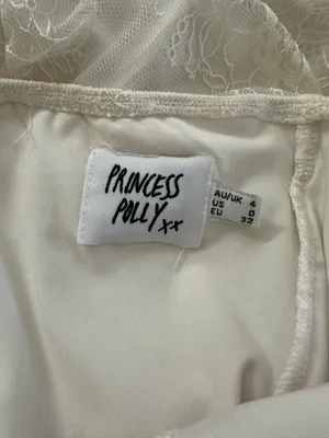 Princess Polly White Ruched Mini Dress thumbnail 3
