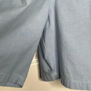 Jane Ashley Sz M High Waisted Pleated Light Blue Shorts Vintage 90’s Y2K V Yoke thumbnail 6