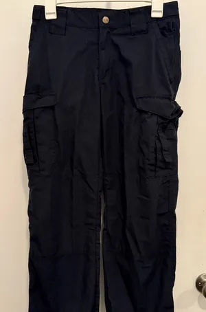 Tru-Spec navy blue cargo pants size 2, inseam 27” thumbnail 1