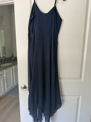 Joyfolie Navy Blue Dress thumbnail 2