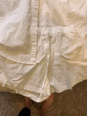 Linen matching set White Size M thumbnail 2