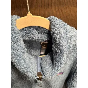 Patagonia‎ Women's Los Gatos 1/4-Zip Fleece blue women's medium thumbnail 3